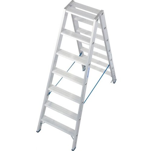 Krause-werk prostostoječa lestev Stabilo 2x7 stopnic 124753 Slike