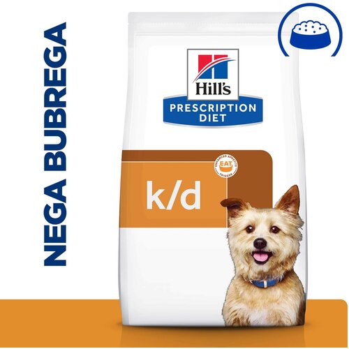 Hill’s prescription Diet k/d Kidney Care Hrana za Pse 1,5 kg Slike