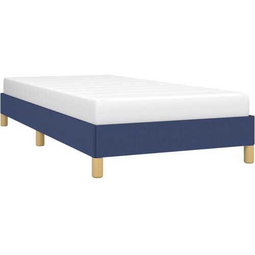  Okvir za krevet bez madraca plava 90x190cm od tkanine Slike
