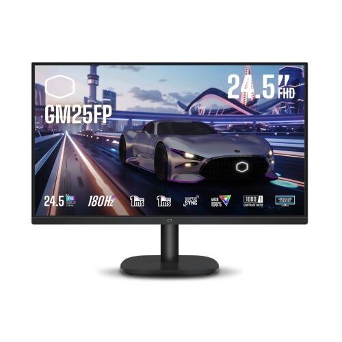 Cooler Master Monitor 24.5" (62 cm) FullHD IPS 180Hz, 2xHDMI, DisplayPort, GM25FP Cene