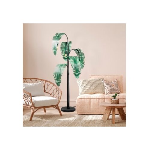 Opviq podna lampa palm 13920 black green Cene