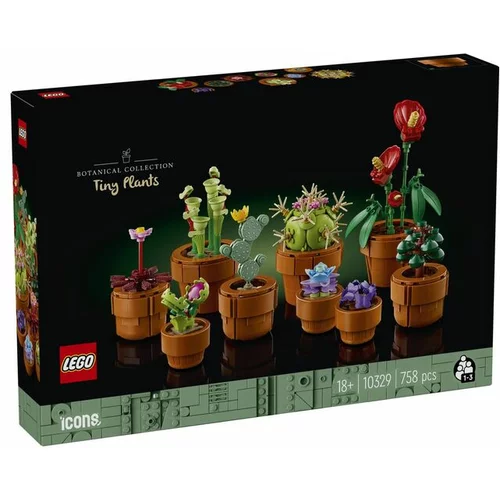 Lego ICONS sestavljanka Drobne rastline 10329