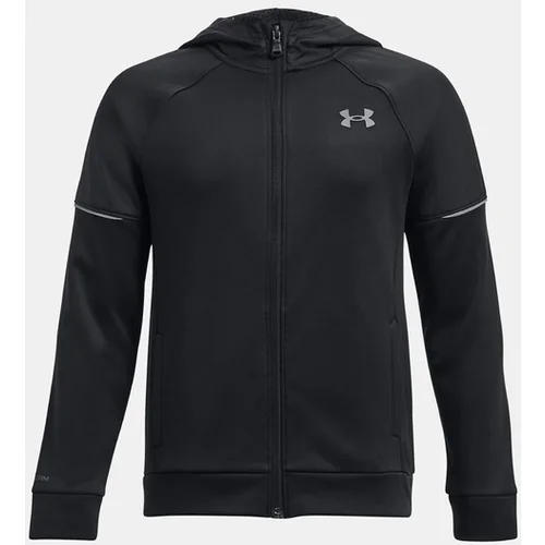 Under Armour UA AF Storm FZ Hoodie Pulover otroška Črna