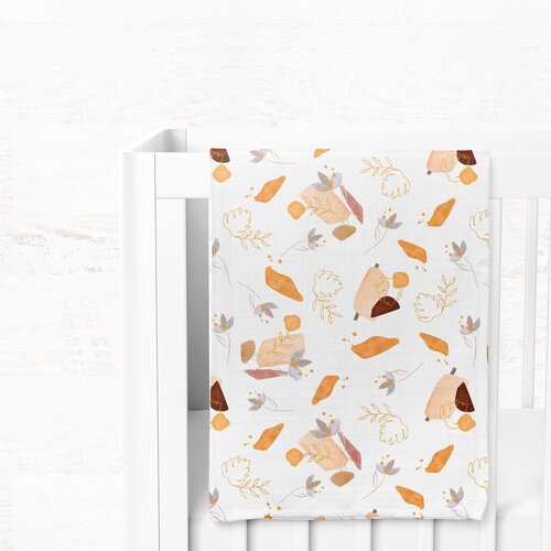 Lessentiel Maison Bijela deka za bebe od muslina 75x100 cm Boho – Cijene