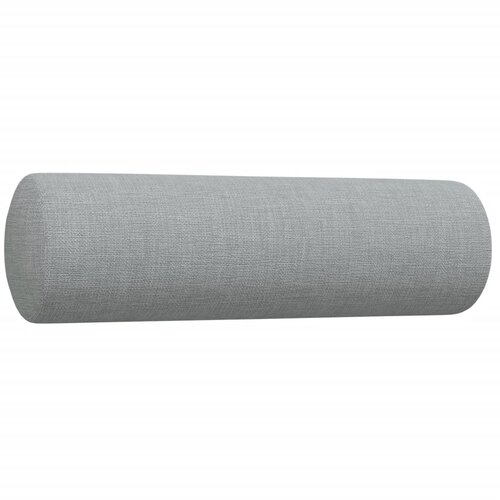  2-dijelni set sofa s jastucima svjetlosivi od tkanine Slike