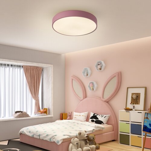  Brilagi - LED prigu&amp;scaron;iva stropna svetiljka POOL LED/60W/230V 3000-6000K 50 cm ružičasta + daljinski upravljač Slike