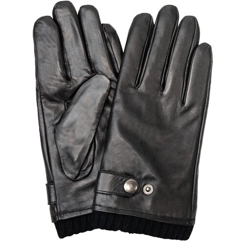 Semiline Man&amp;#039;s Men&amp;#039;s Leather Gloves P8291 Slike