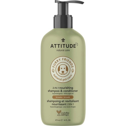 Attitude Furry Friends 2-in-1 Shampoo & Conditioner Lavendel - 473 ml Cene