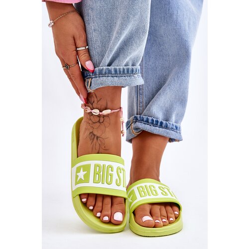 Big Star Women's Classic Slippers LL274742 Lime Cene