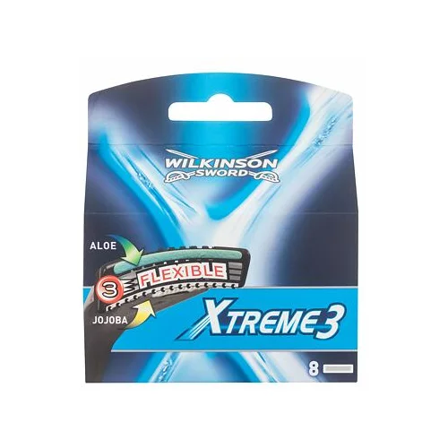 Wilkinson Sword Xtreme 3 nadomestne britvice 8 ks za moške
