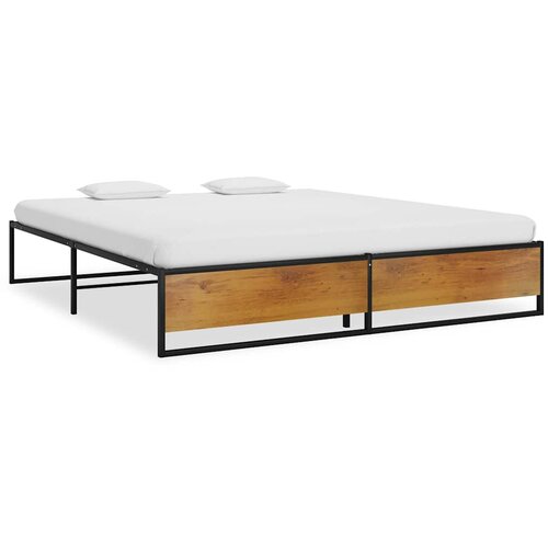  Okvir za krevet crni metalni 160 x 200 cm Cijene