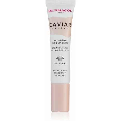 Dermacol caviar energy eye & lip krema za področje okoli oči in ustnic 15 ml za ženske
