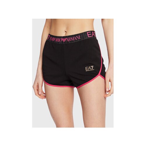 Ea7 Emporio Armani &amp;Scaron;portne kratke hlače 3RTS54 TJKWZ 1200 Črna Regular Fit Slike
