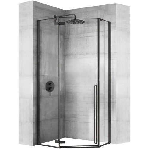 Rea Tuš kabina DIAMOND 80x80 Crni MAT Cijene