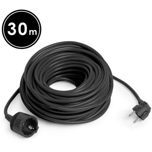 Delight Napajalni podalj&amp;scaron;ek 30m 250V 16 A 3x1.5 črn Slike