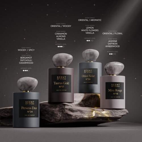 SCENT OF STARS Perseus Dust N&amp;ordm; 24 parfumska voda za mo&amp;scaron;ke 100 ml Slike
