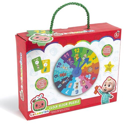 COCOMELON Puzzle u obliku sata, 12 dijelova Cijene