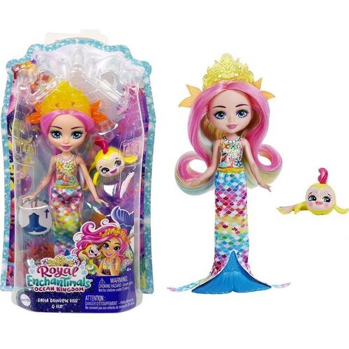 Enchantimals Mattel - Radia mavrična riba & Flo (HCF68), (21382307) Cene