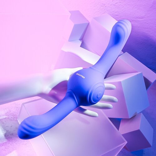 Evolved Our Gyro Vibe Dual End Vibrator Purple Cene