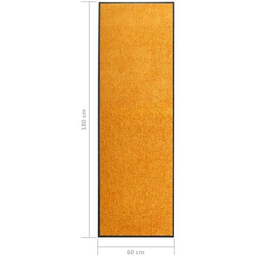 vidaXL Otirač perivi narančasti 60 x 180 cm Cijene
