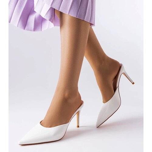 D/CEO Orange neon Lorine stiletto pumps Slike
