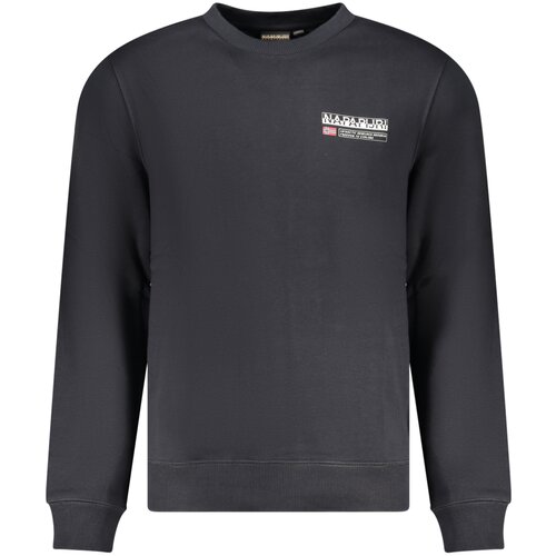 Napapijri SWEATSHIRT WITHOUT ZIP MEN BLACK Slike