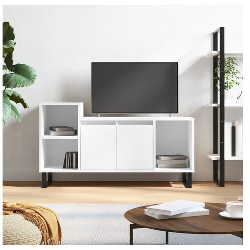 vidaXL TV ormarić sjajni bijeli 100 x 35 x 55 cm od konstruiranog drva Cijene
