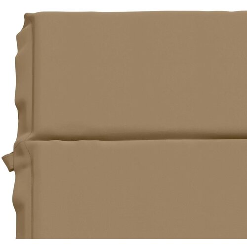  Jastučić za ležaljku GEMERT 100% poliester Sivosmeđa - Sivosmeđa 200 x 55 x 3 cm Poliester Slike