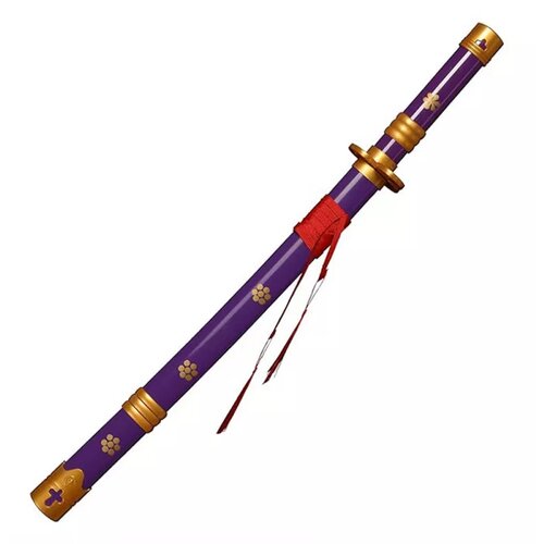 Sword Replicas one piece - wood sword replica - enma purple (roronoa zoro) Slike