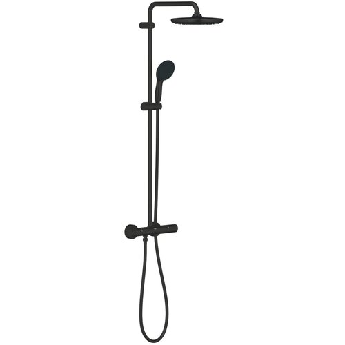  Sustav tuš garniture Vitalio Start 250 (Broj vrsta mlaza: 2 Kom., Crna, Visina: 101,6 cm) Cijene