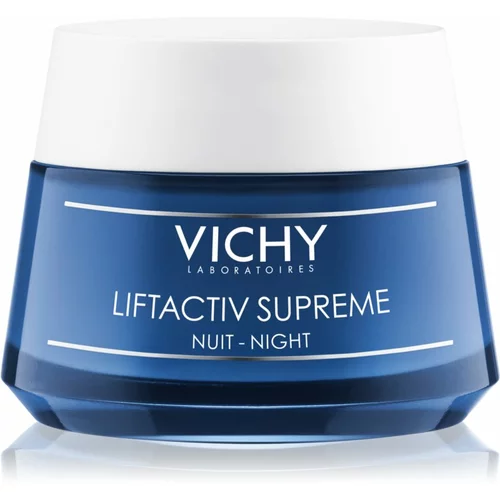 Vichy Liftactiv Supreme noćna krema za učvršćivanje protiv bora s lifting učinkom 50 ml