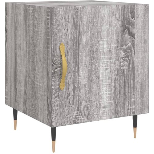 Maison Chic Nočna omarica - Nočna miza siva sonoma 40x40x50 cm inženirski les, (21690457) Cene