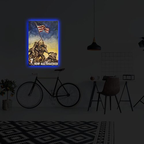 Wallity Slika sa LED osvetljenjem ABD-002, 45x70 cm Cene