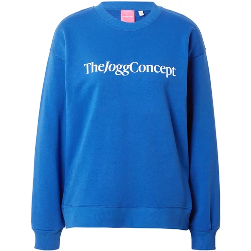 The Jogg Concept Sweater majica 'SAFINE' plava / bijela