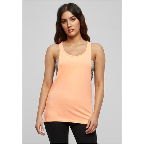 UC Ladies Women&amp;#039;s loose neon tank top in neon-orange color Slike