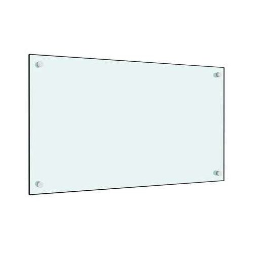 vidaXL Kuhinjska zaštita od prskanja bijela 70 x 40 cm kaljeno staklo Cijene