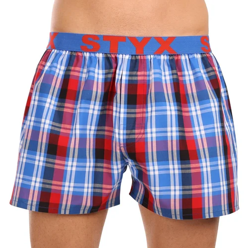 STYX Men's shorts sports rubber multicolor