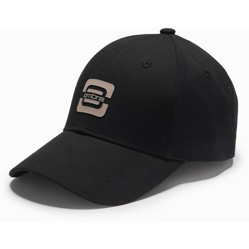 Ombre Men's baseball cap with logo - black Cene