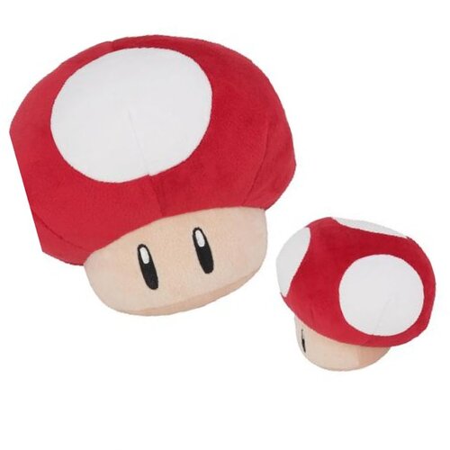 Together pli&scaron;asta igrača Super Mario Super Mushroom 16cm, Rdeča, (21552615) Cene