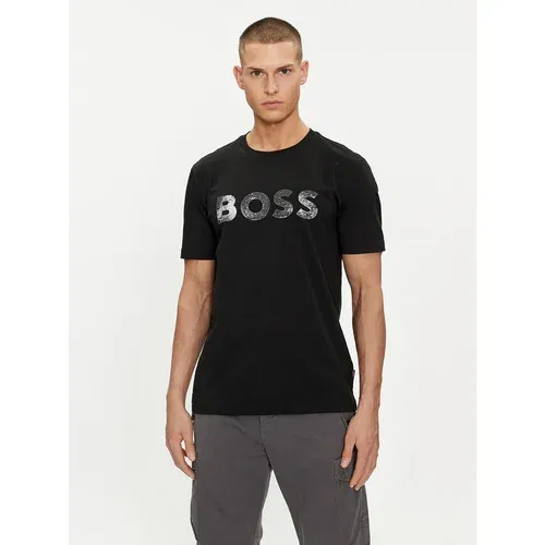 Boss Majica Te_ocean 50515997 Črna Regular Fit