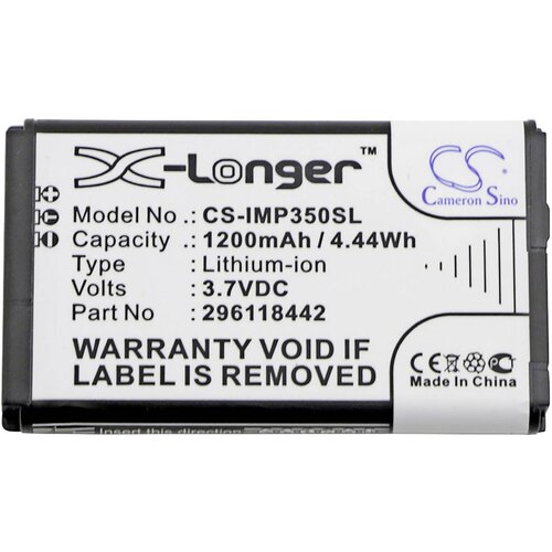CS Cameron Sino akumulatorska baterija za POS terminal Nadome&amp;scaron;ča originalno baterijo (original) 296118442 Ingenico 3.7 V 1200 mAh, (20438689) Slike
