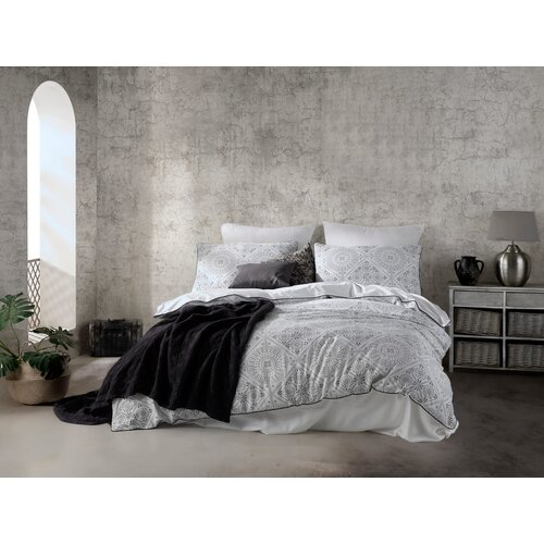 Lessentiel Maison komplet posteljina İskit, 200x220 cm, Bela-Crna Cene