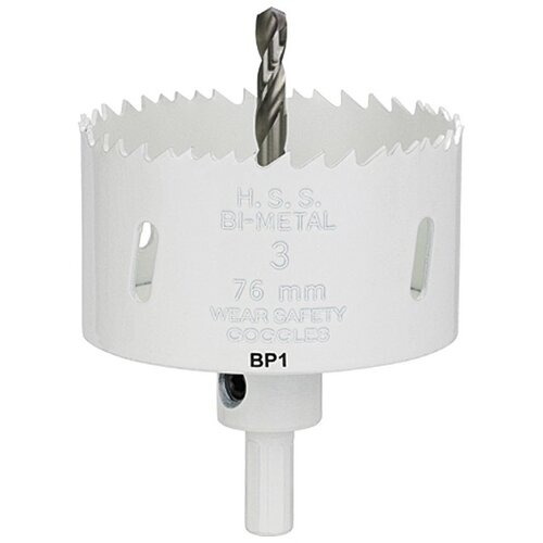 CRAFTOMAT kruna za bu&amp;scaron;enje rupa u drvu (76 mm, HSS bimetal, Promjer brtve: 10 mm HEX) Slike