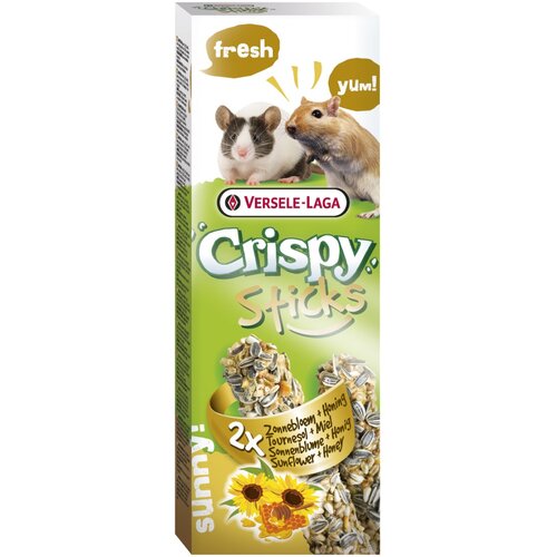 Versele Laga Prestige Versele Laga Crispy Sticks suncokret i med za hrčke/gerbile, 2 komada Cene