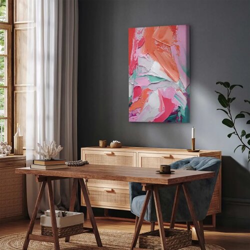  Slika - Energetic Colors - Abstract Composition with Intense Colors 20x30 Slike