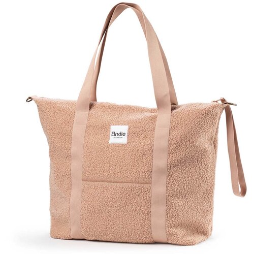  Elodie® previjalna torba soft shell pink bouclé Cene
