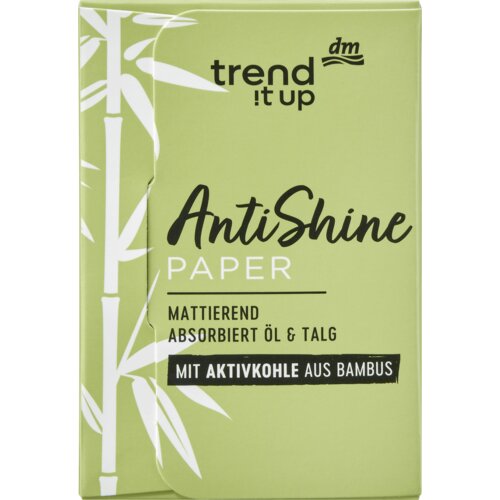 Trend !t up antishine papirići za matiranje tena sa aktivnim ugljem 50 kom Slike