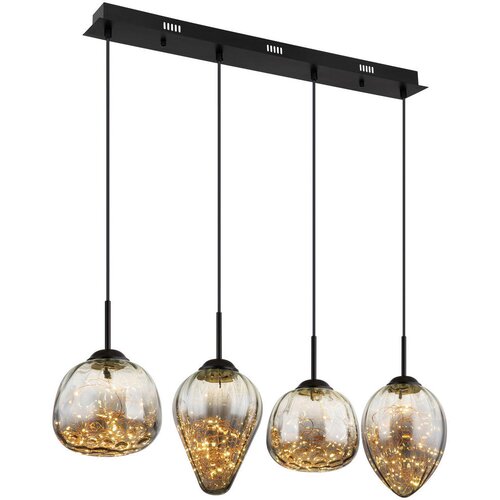 Globo Viseća LED svjetiljka Firefly (32 W, D x Š x V: 91 x 20 x 120 cm, Crna) Cijene