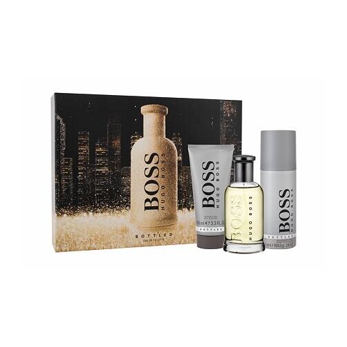 Hugo Boss boss bottled darovni set toaletna voda 100 ml + gel za tuširanje 100 ml + dezodorans 150 ml za muškarce Cijene