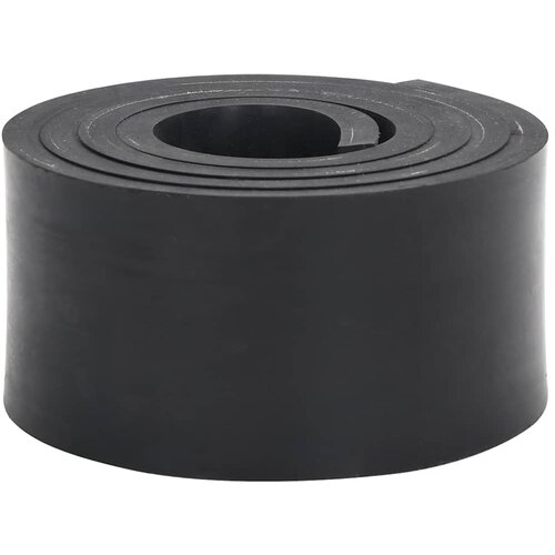 VidaXL Gumeni rub za snježni plug crni 200x8x1 cm Slike
